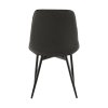 Jedálenská stolička - HAZAL, Tmavosivá ekokoža – detail 10