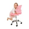 Detská kancelárska stolička - SELVA, Ružová – detail 7