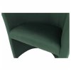 Klubové kreslo - CUBA, Smaragdová látka – detail 12