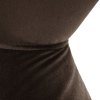 Ušiakové kreslo - BELEK, Hnedá látka – detail 8