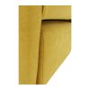 Klubové kreslo - ROSE, Žltá látka – detail 14