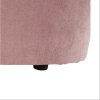 Klubové kreslo - ROSE, Ružová látka – detail 17