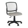 Kancelárska stolička - RAMIZA, Sivá sieťovina – detail 14