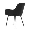 DCH 215%20BK4 Jedalenska stolicka ARNO Cierna zamatova latka 5