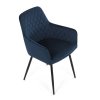 DCH 215%20BLUE4 Jedalenska stolicka ARNO Modra zamatova latka 10