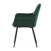 DCH 215%20GRN4 Jedalenska stolicka ARNO Zelena zamatova latka 4
