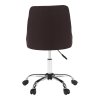 Kancelárska stolička - EDIZ, Hnedá látka – detail 10