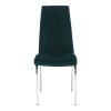 Jedálenská stolička - GERDA, Smaragdová zamatová látka – detail 5