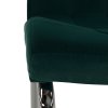 Jedálenská stolička - GERDA, Smaragdová zamatová látka – detail 7