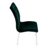Jedálenská stolička - GERDA, Smaragdová zamatová látka – detail 8