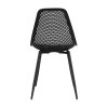 Jedálenská stolička - TEGRA, Čierna – detail 11