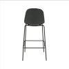 Barová stolička - MARIOLA, Tmavosivá látka – detail 8