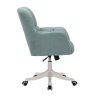 Kancelárske kreslo - LOREL, Mentolová látka – detail 5