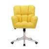 Kancelárske kreslo - LOREL, Žltá látka – detail 3