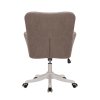 Kancelárske kreslo - LOREL, Hnedá látka – detail 2