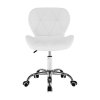 Kancelárska stolička - ARGUS, Biela ekokoža – detail 11