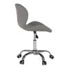 Kancelárska stolička - ARGUS, Sivá ekokoža – detail 4