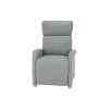 Polohovacie kreslo - FOREST, Sivá látka – detail 1