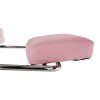 Podsvietené herné kreslo - JOVELO, Ružovobiela ekokoža – detail 12