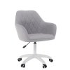 Kancelárske kreslo - SANTY, Sivá látka – detail 2