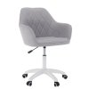 Kancelárske kreslo - SANTY, Sivá látka