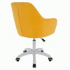 Kancelárske kreslo - SANTY, Žltá látka – detail 13
