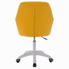 Kancelárske kreslo - SANTY, Žltá látka – detail 14