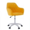Kancelárske kreslo - SANTY, Žltá látka