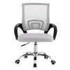 Kancelárska stolička - DEX, Sivá sieťovina – detail 1