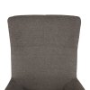 Ušiakové kreslo - SAMY, Sivá látka – detail 3