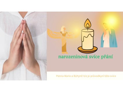 narozeninová svíce přání