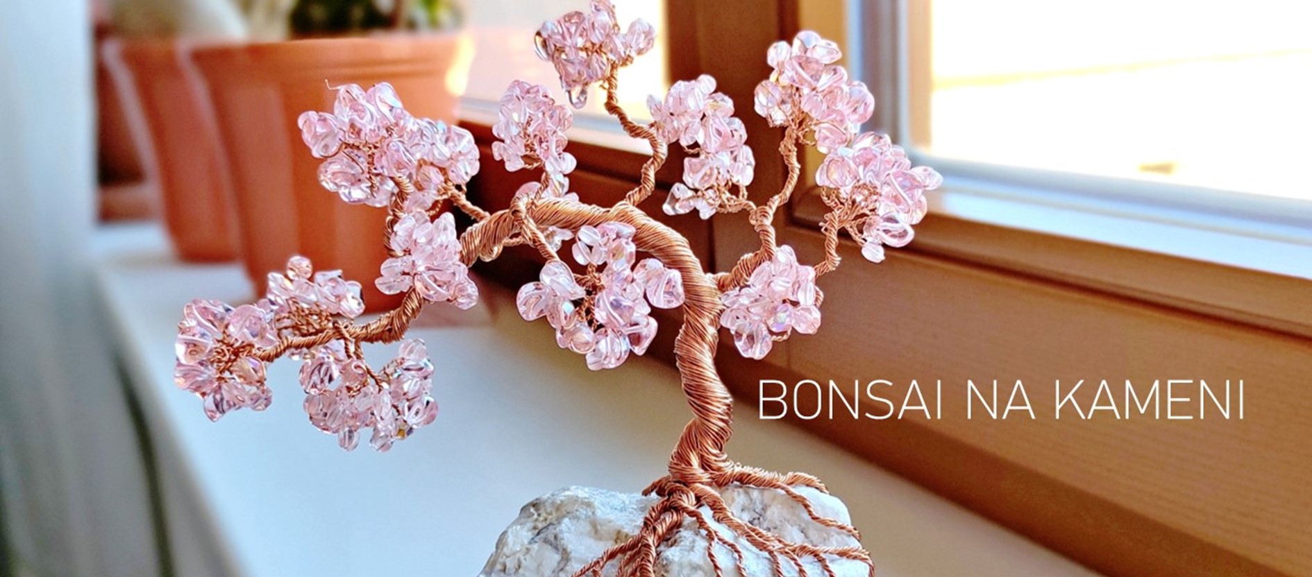 Strom na kameni Sakura