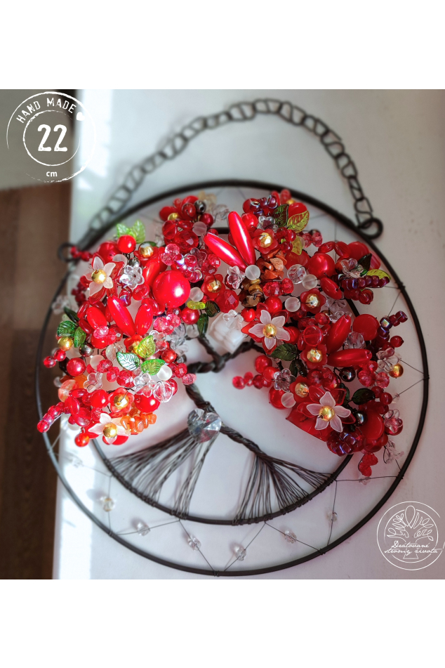 Drátovaný strom - Napojení na Matku Zemi 22cm