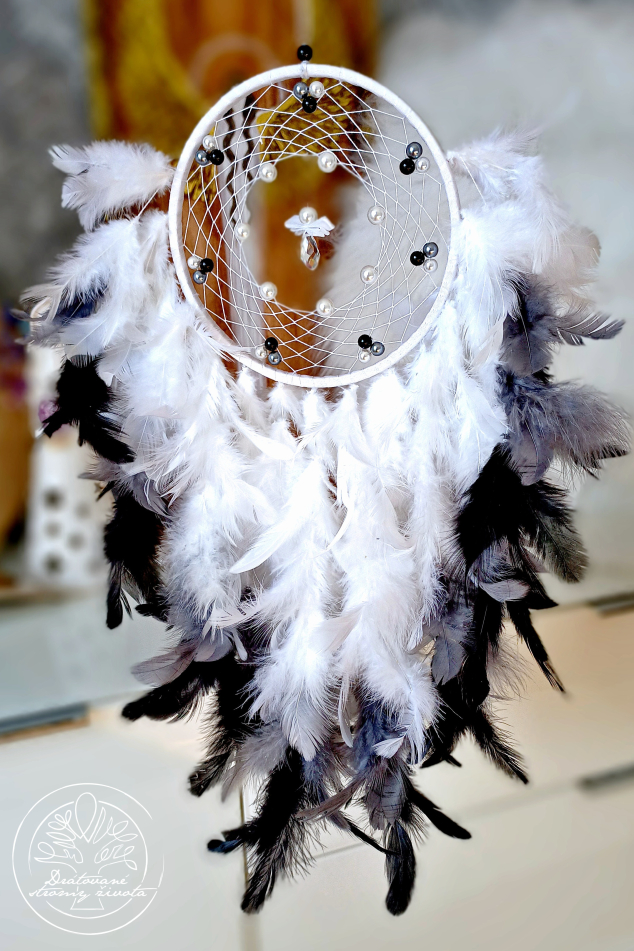 Lapač snů - Jing a Jang 15x63cm