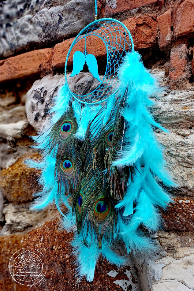 Lapač snů - Klid a bezpečí s Malachitem 20x80cm