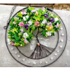 Drátovaný strom - Hortenzie se Swarovski s ametystem 25cm