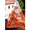 Orgonitová pyramida - Vitalita a nezdolná energie s Karneolem