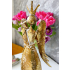Anděl Královská elegance - kovový 49x20cm