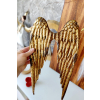 Andělská křídla kovová - Zlatá záře andělů 55cm