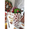 Porcelánový vánoční hrnek s motivem perníčků – Jumbo 400 ml