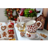 Porcelánový vánoční hrníček s motivem perníčků 150ml – set 2ks