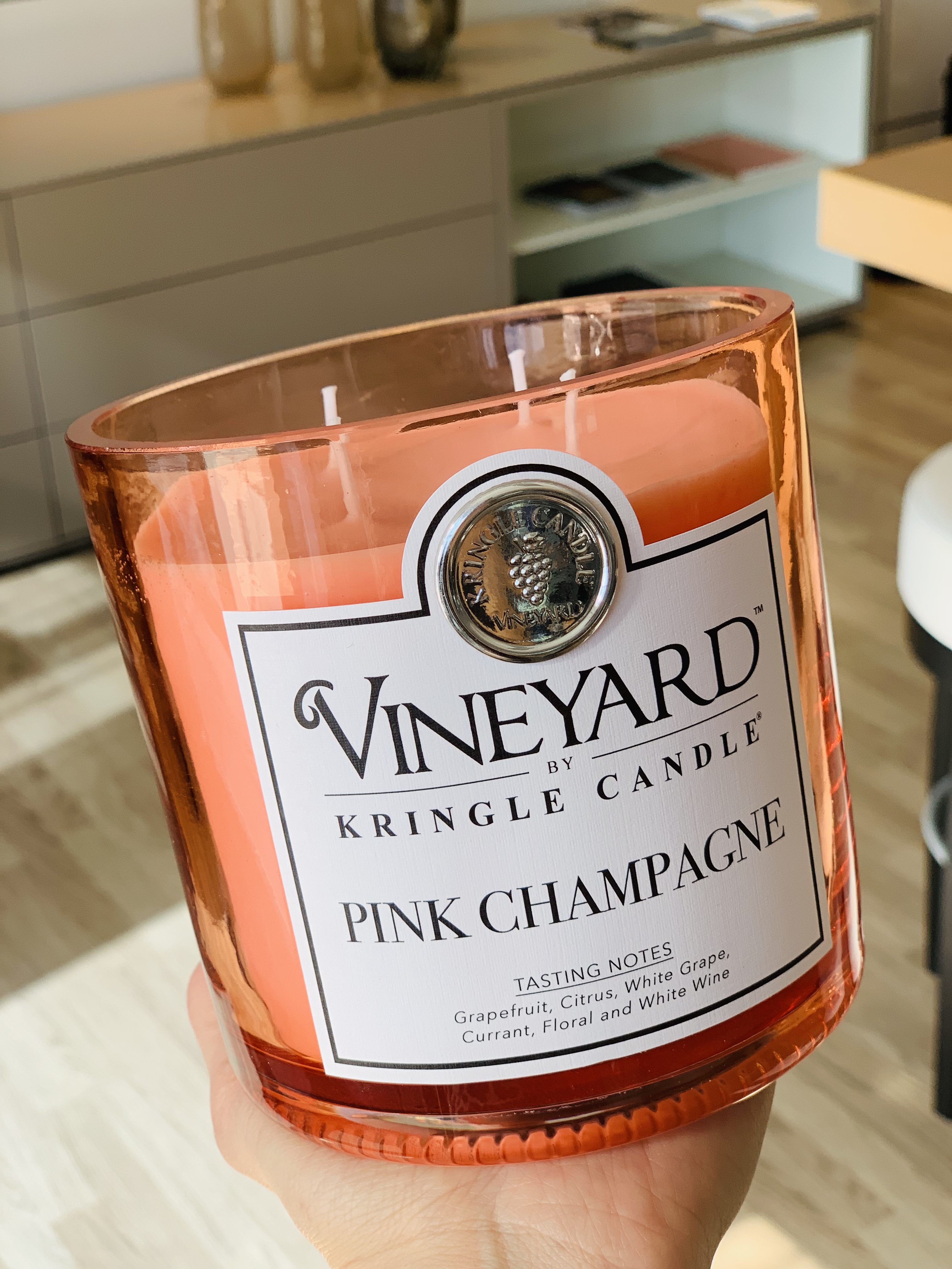 Vínová edícia sviečok Vineyard