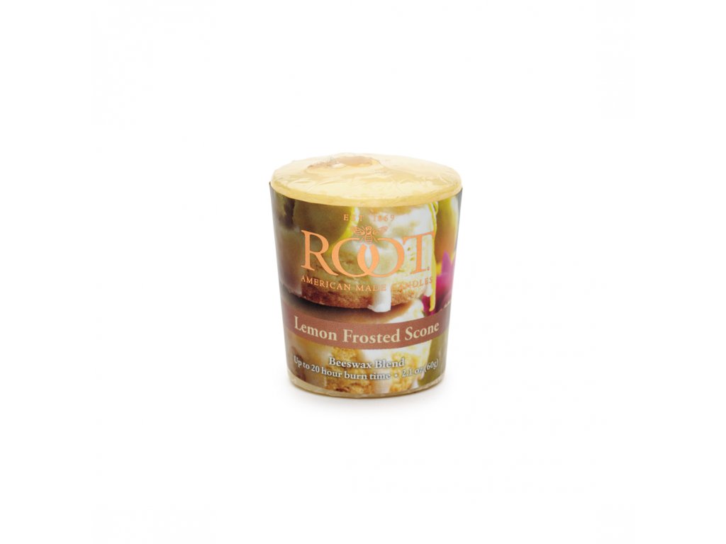 ROOT CANDLES Votivo Lemon Frosted Scone