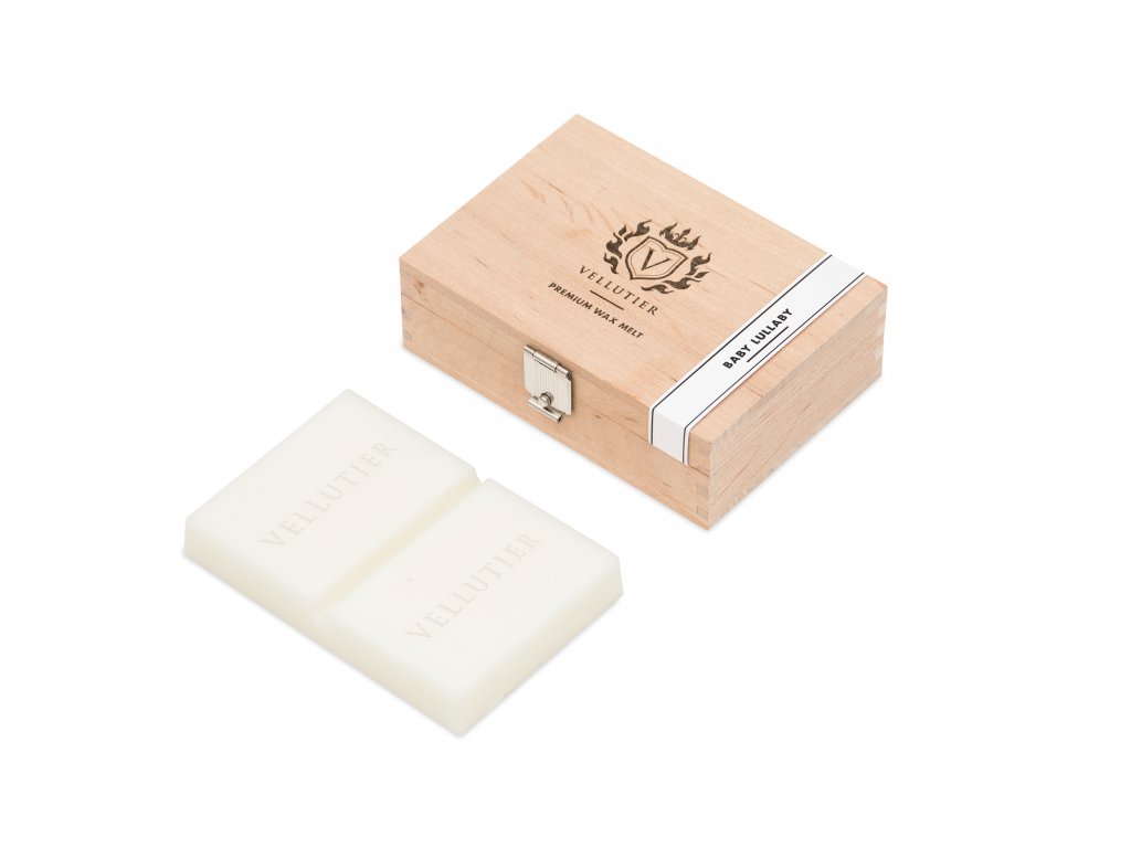 Vellutier Baby Lullaby vonný vosk v drevenej krabičke 50g
