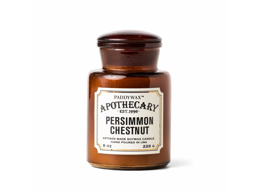 Paddywax Apothecary PERSIMMON CHESTNUT vonná sviečka (8oz / 226g) - PRODUKT V ZĽAVE