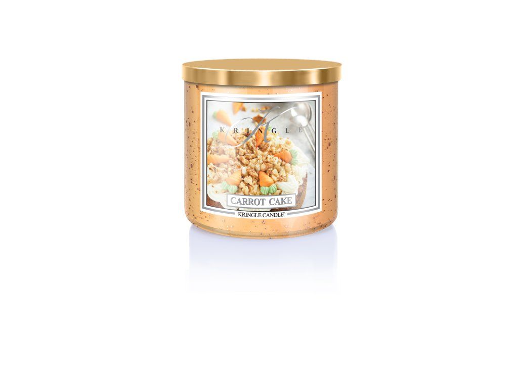 KC 852 carrot cake orange spangled jar gold lid copy