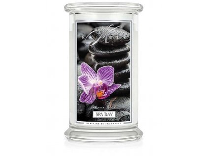 Kringle Candle Spa day vonná sviečka veľká 2-knôtová (624 g)