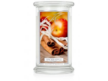 Kringle Candle Spiced Apple vonná sviečka veľká 2-knôtová (624 g)