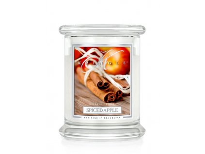 Kringle Candle Spiced Apple vonná sviečka stredná 2-knôtová (411 g)