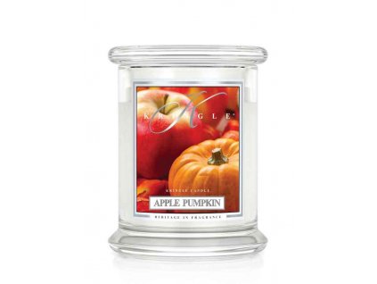 Kringle Candle Apple Pumpkin vonná sviečka stredná 2-knôtová (411 g)